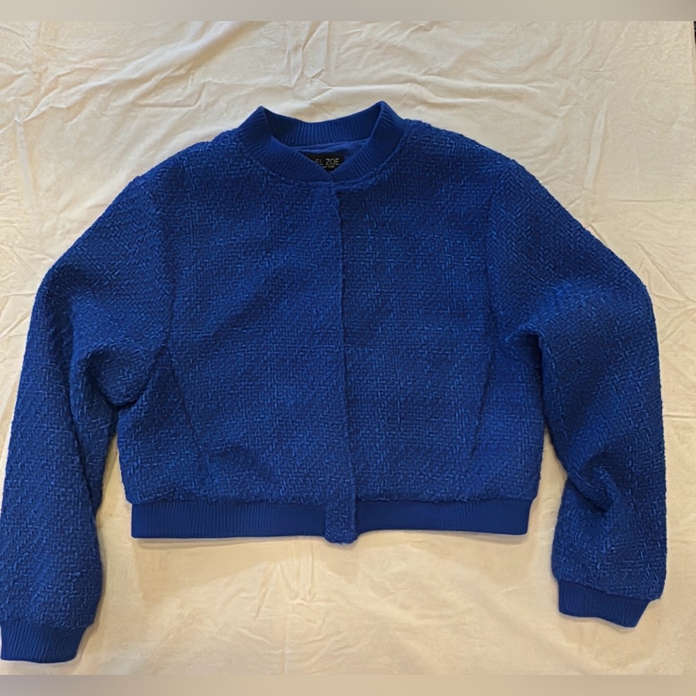 Rachel Zoe Royal Blue Bomber Jacket